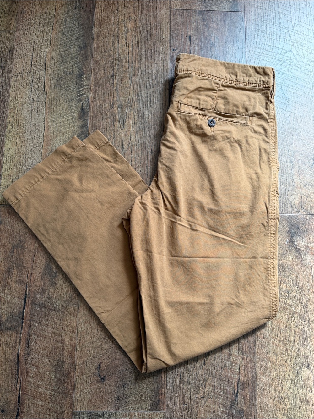 American Eagle Outfitters Men's Brown/Tan Chino Pants